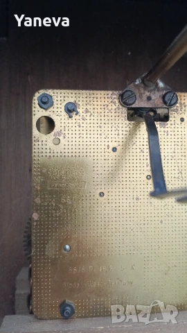 Холандски стенен часовник Zaandam , произведен през 60-те години на XX век., снимка 11 - Антикварни и старинни предмети - 53759505