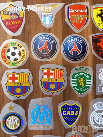 ЩАМПИ  ЗА ДРЕХИ- С ЮТИЯ - известни марки и футболни отбори , снимка 9 - Копирни услуги - 53682105