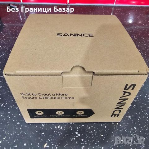 Нова SANNCE 4K Охранителна Камера - Проследяване и Цветно Нощно Видение, снимка 10 - Други - 45199705