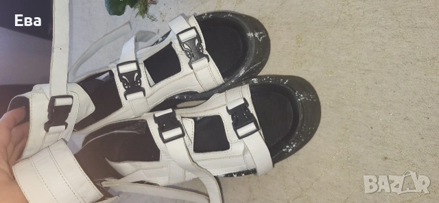 сандали на платформа 41 номер естествена кожа , снимка 5 - Сандали - 53819037