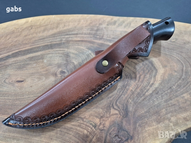 Ловен нож с кожена кания LN404, снимка 9 - Ножове - 52967946