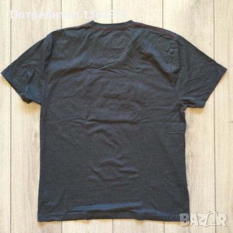 НОВА 100 % оригинална сива тениска HARD ROCK размер L / XL от Германия, снимка 5 - Тениски - 46155972