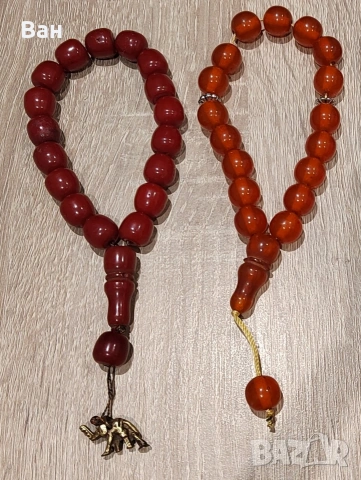 Масивно колие-Балтийски кехлибар, и 2 броеници. , снимка 2 - Колиета, медальони, синджири - 53598073