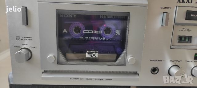 Триглав касетен дек Akai GX F-80, снимка 6 - Декове - 45511788