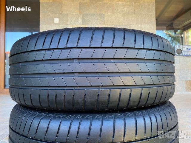 2бр. Летни гуми 225/55/18 Bridgestone Turanza T005 102Y XL AO DOT1921, снимка 2 - Гуми и джанти - 45596071