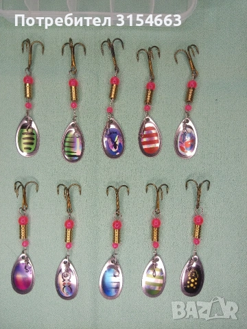 Блесни за риболов , снимка 2 - Такъми - 53990736