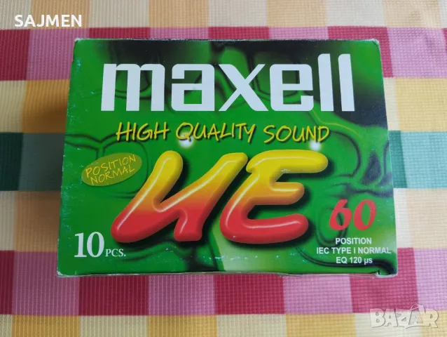 MAXELL; Нови аудио касети, снимка 1 - Декове - 48147252