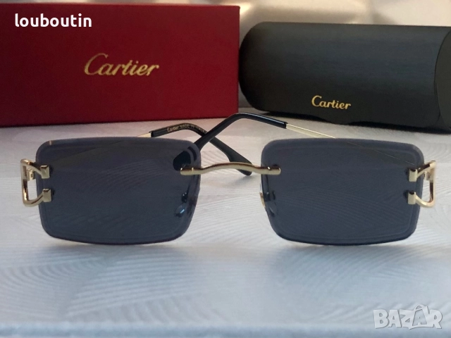 Мъжки слънчеви очила правоъгълни черни дамски унисекс, снимка 3 - Слънчеви и диоптрични очила - 51726681