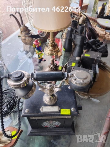 СТАР И ИНТЕРЕСЕН ТЕЛЕФОН С ГЕРБ , снимка 5 - Колекции - 52845358