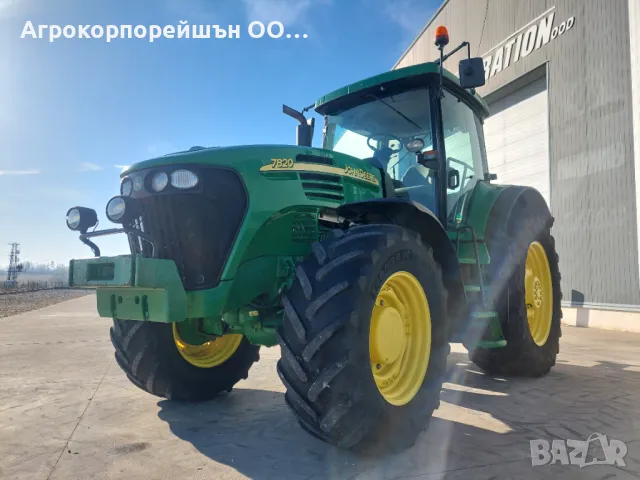 Трактор John Deere 7820 ✅ЛИЗИНГ✅НОВ ВНОС, снимка 2 - Селскостопанска техника - 48129868