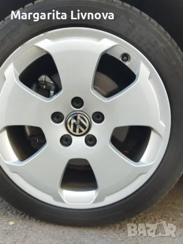 Джанти Volkswagen, 17 цола , снимка 4 - Гуми и джанти - 48176075