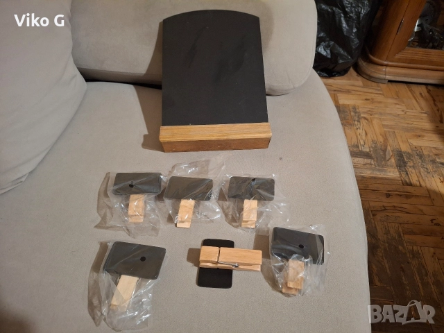 Кетъринг дъски за меню и шипка Olympia (6 броя)