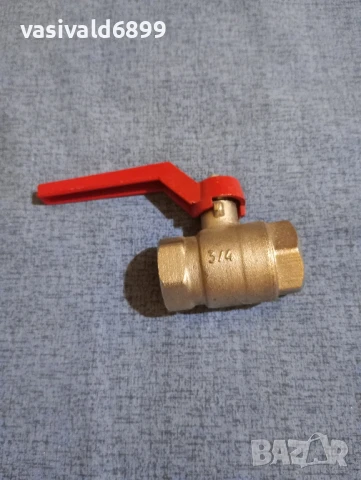 Кран спирателен сферичен 3/4 цол 