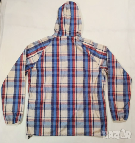 Levi’s Engineered Jeans ветровка с качулка каре – размер L, снимка 8 - Якета - 53683914