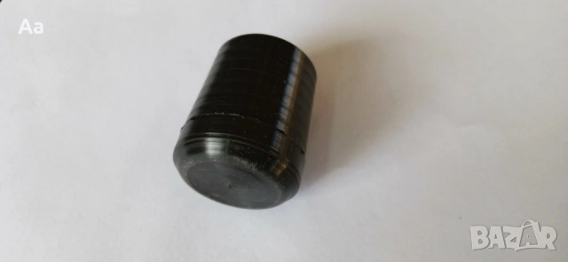 Гумен тампон - стъпка за тръбна мебел Ф 25 мм.