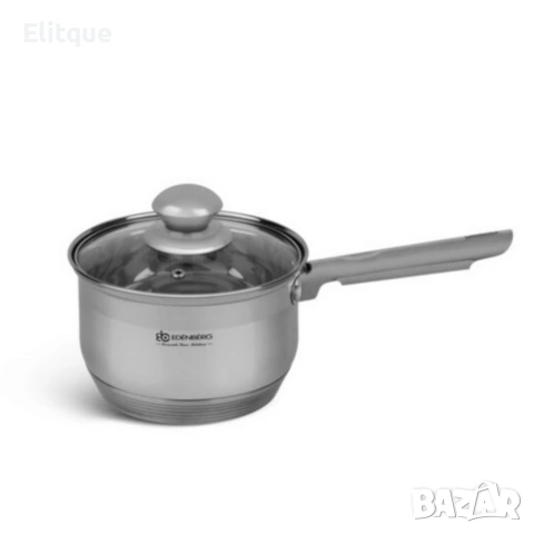 Комплект съдове за готвене EDENBERG EB-4010 - сет от 12 части с многослойно дъно, снимка 8 - Други - 53389291
