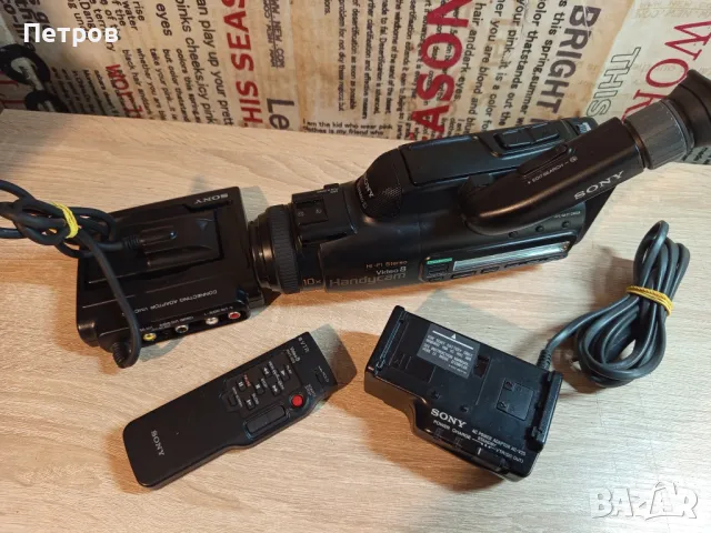 Видео камера "Sony"CCD-FX500E (Video 8), снимка 3 - Камери - 47460802