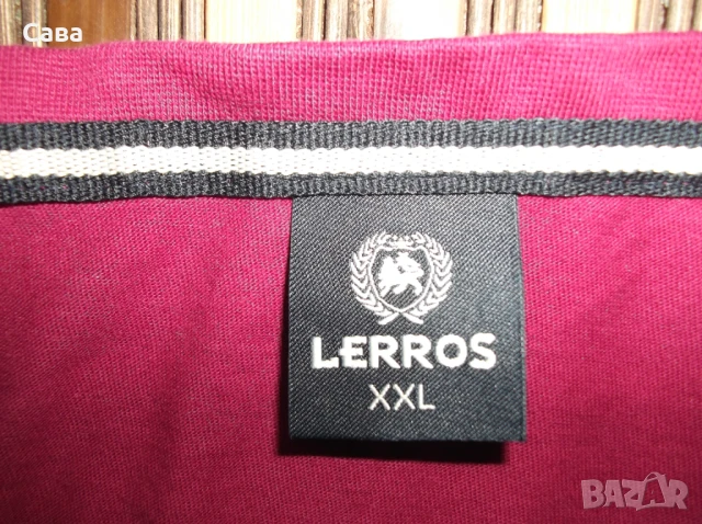 Тениски LERROS  мъжки,2ХЛ, снимка 6 - Тениски - 51056232