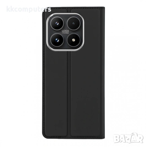 DUX DUCIS Skin Pro Кожен Калъф за Xiaomi 17 - Слот за карта, Стойка, Скрит магнит, 2 цвята, снимка 10 - Калъфи, кейсове - 53800581