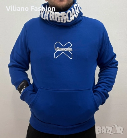 Мъжки суичър внос от Италия, снимка 7 - Спортни дрехи, екипи - 52255451