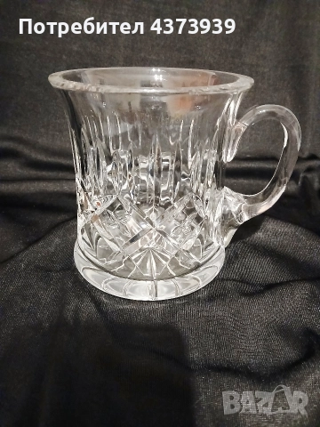 Кристална халба за бира