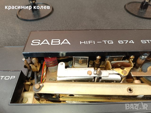 магнетофон "SABA HI-FI TG 674", снимка 2 - Декове - 46294001