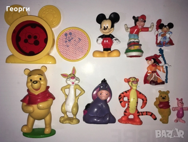 Играчки на Мики Маус и Мечо Пух Disney от Италия.