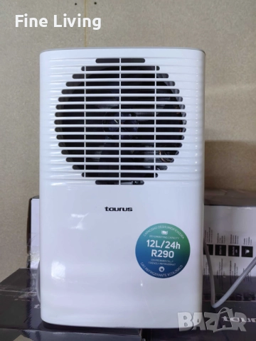 Влагоабсорбатор Taurus Pleasant, 210W – премахва до 12 л/24ч влага, за помещения до 25 м², снимка 6 - Влагоабсорбатори и влагоуловители - 52116890