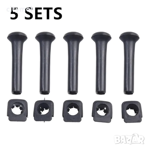 5 комплекта бутони за заключване на врати, на Golf 2 и 3, Passat B2