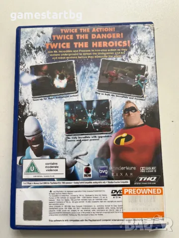 The Incredibles: Rise of the Underminer за PS2, снимка 2 - Игри за PlayStation - 49448919