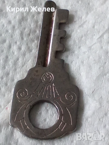 Стар метален ключ 53448, снимка 3 - Антикварни и старинни предмети - 53217562