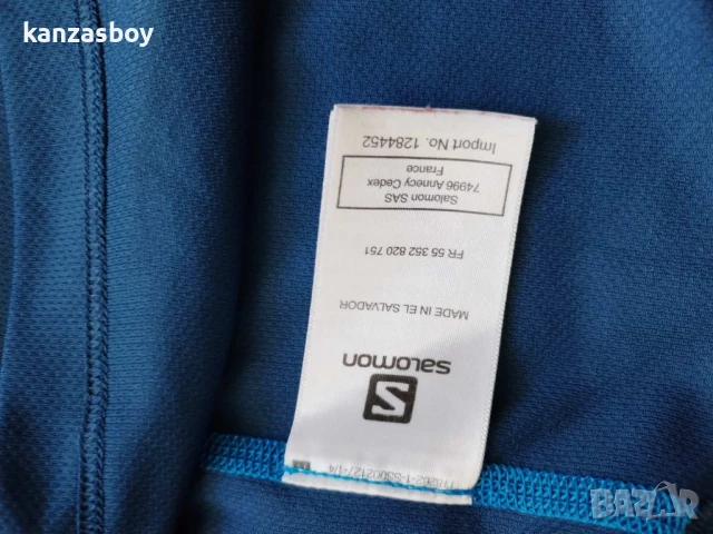 Salomon - страхотен мъжки потник С, снимка 6 - Тениски - 51196615