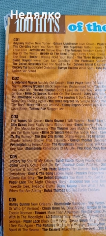 5 cd,100 hits of the 70,s,винтидж от 2006г, снимка 5 - CD дискове - 51873528