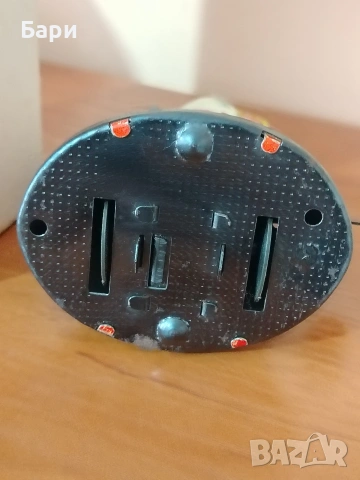 Тенекиена механична играчка АЛЕНУШКА /МОСКВА 80 СССР, снимка 9 - Колекции - 53139981