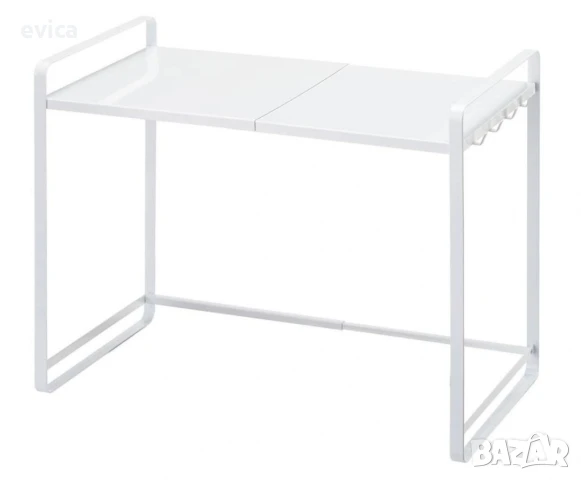 Разтегателна етажерка-органайзер за кухня Tower White, снимка 4 - Етажерки - 51345636