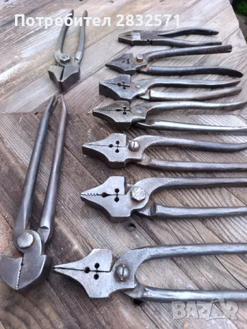 стари сарашки клещи, снимка 3 - Антикварни и старинни предмети - 49910999