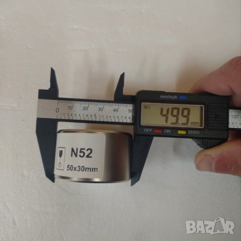 N52 40×20мм, 50×30мм, 60×30мм, 70×40мм | Неодимови магнити, снимка 6 - Други инструменти - 54005902