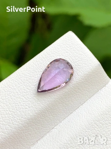 Танзанит розов VVS с швейцарски сертификат , снимка 3 - Други - 53910720