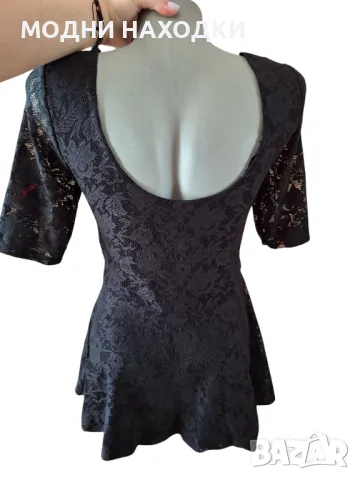 Красив дантелен топ, снимка 2 - Корсети, бюстиета, топове - 49796753