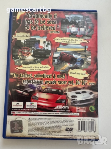 Burnout 2: Point of Impact за PS2, снимка 2 - Игри за PlayStation - 51754131