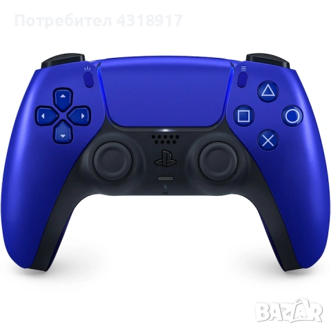Безжичен контролер PlayStation DualSense, Cobalt Blue, снимка 2 - PlayStation конзоли - 53575970