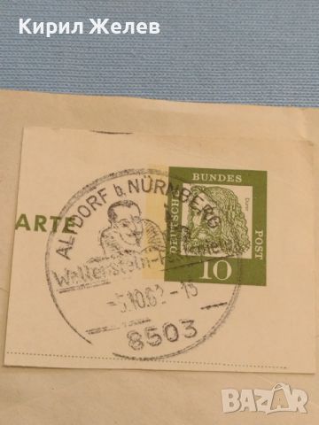 Стар пощенски плик с марки и печати Германия за КОЛЕКЦИЯ ДЕКОРАЦИЯ 26485, снимка 2 - Филателия - 46261149