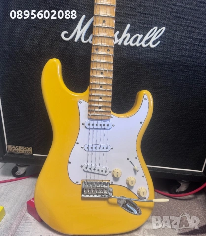 Китара Fender Yngwie Malmsteen Strat Copy Model, снимка 10 - Китари - 53730676