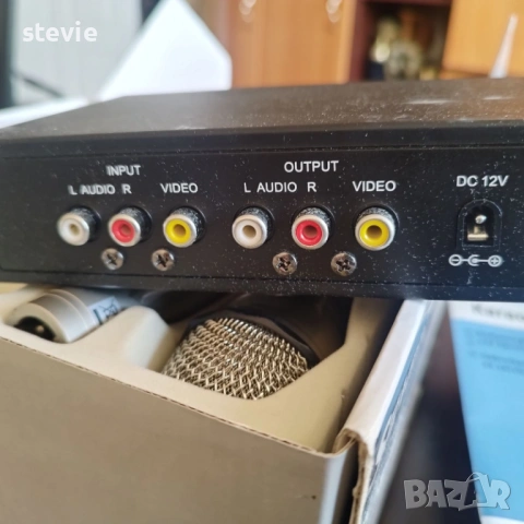 Караоке система Silver Crest с два микрофона, снимка 3 - Аудиосистеми - 53197469
