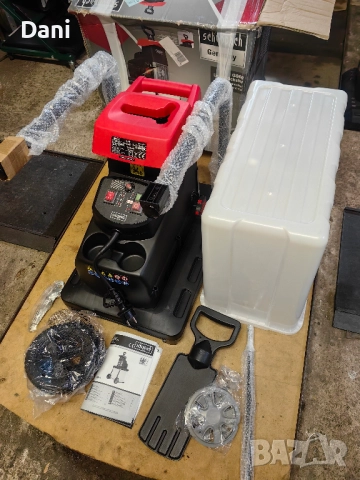 Валцова дробилка за клони Scheppach 