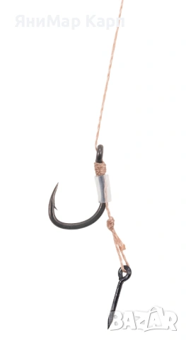Готови монтажи Mikado Method Feeder Spike MF14 Braided 0.18мм, снимка 2 - Такъми - 53742747