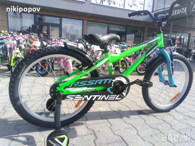 PASSATI Алуминиев велосипед 20" SENTINEL зелен, снимка 5 - Велосипеди - 45489901