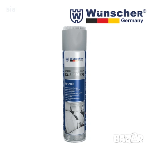 Спрей за почистване на тапицерия, Пяна WUNSCHER - 650мл