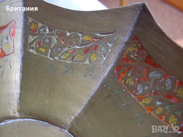 Бронзов съд- "чадър" с маркировка., снимка 9 - Антикварни и старинни предмети - 52909690