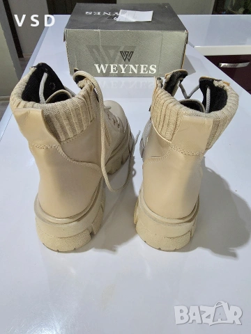 Женски боти от естествена кожа N:37, снимка 3 - Дамски боти - 53410653